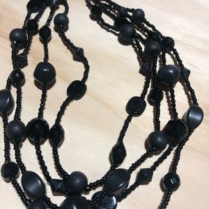 White House Black Market Black Necklace